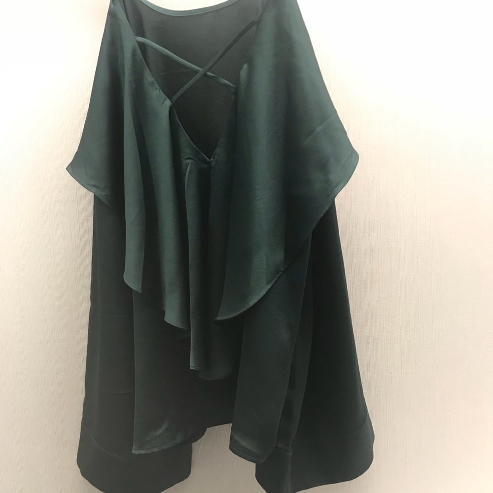 *SOLD* Chelsea28 Satin Lose Blouse